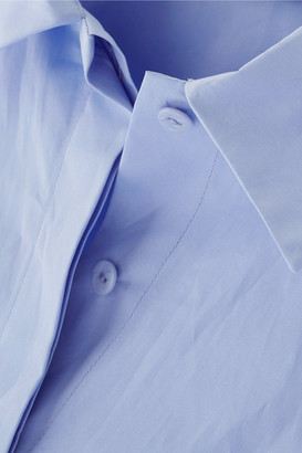 Nina Ricci Cropped Cotton-Poplin Shirt