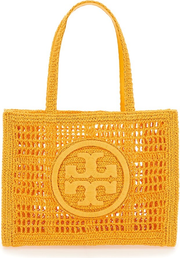 Tory Burch Small Ella Crochet Tote Bag