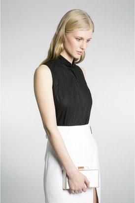 Amanda Wakeley Beals Sleeveless Cotton Shirt