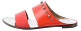 Thumbnail for your product : Lanvin Embellished Slide Sandals