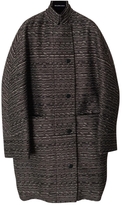 Thumbnail for your product : Balenciaga Khaki Wool Coat