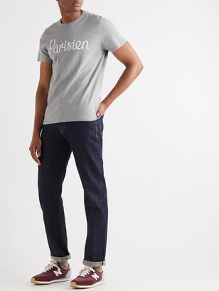 MAISON KITSUNÉ Printed Cotton-Jersey T-Shirt