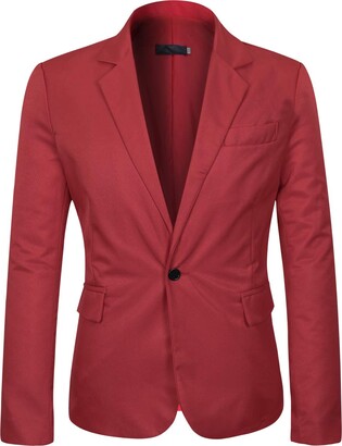 Mens Red Blazer | Shop the world's largest collection of fashion |  ShopStyle UK