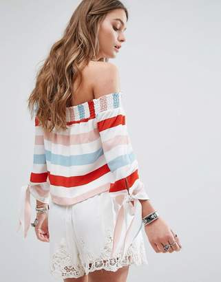 Lovers + Friends Dream Lover Off The Shoulder Top