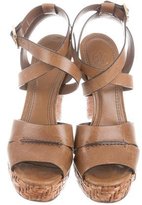 Thumbnail for your product : Tory Burch Leather Platform Sandals