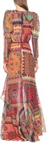 Thumbnail for your product : Etro Printed cotton-blend dress