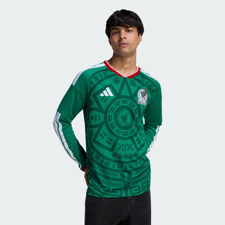 adidas Mexico 26 Home Long Sleeve Jersey