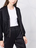 Thumbnail for your product : Wolford Check-Print Zipped Cardigan
