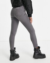 Thumbnail for your product : WÅVEN high rise sculpt jeans in grey
