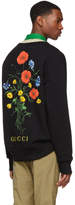 Thumbnail for your product : Gucci Black and Yellow Chateau Marmont Sweatshirt