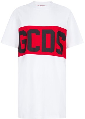 GCDS Band Logo T-Shirt Dress