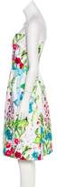 Thumbnail for your product : David Meister Floral Print Sleeveless Dress