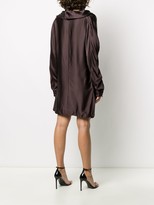 Thumbnail for your product : LANVIN Pre-Owned 2007 Drawstring Neck Dress