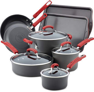 Rachael Ray Hard-Anodized Non-Stick 12-Piece Cookware Set
