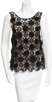 Thumbnail for your product : Alice + Olivia Lace Sleeveless Top