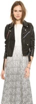 Thumbnail for your product : Band Of Outsiders Leather Moto Jacket