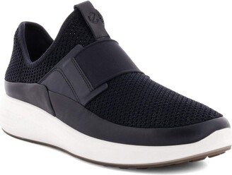 ecco womens black sneakers