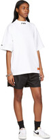 Thumbnail for your product : Heron Preston White 'Style' Mock Neck T-Shirt