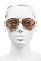 Thumbnail for your product : Christian Dior 'Chicago' 63mm Metal Aviator Sunglasses