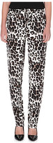 Thumbnail for your product : Diane von Furstenberg Bennett cheetah-print trousers