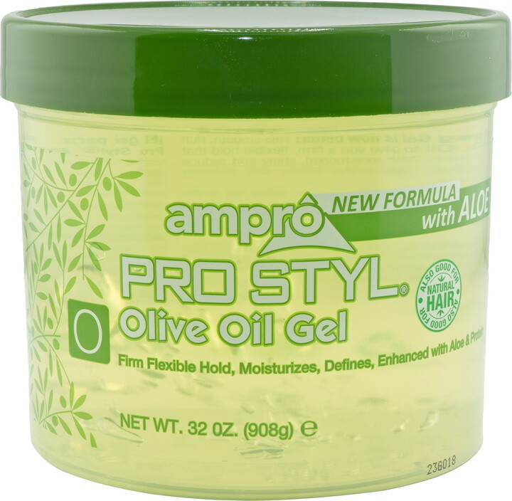 Ampro Pro Style 32 oz. Olive Oil Hair Gel, Very Moisturizing, Unisex