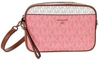 michael michael kors jet set charm east west leather camera crossbody