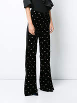 Thumbnail for your product : Roberto Cavalli embellished flared trousers