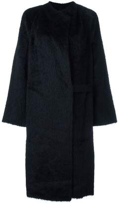 Helmut Lang 'Shaggy' long coat