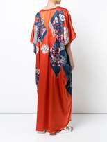 Thumbnail for your product : Josie Natori patch-work caftan dress