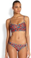 Thumbnail for your product : Marc by Marc Jacobs Maysie Floral-Print Bikini Top