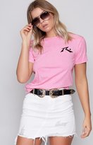 Thumbnail for your product : Rusty Mono Screen 2 Short Sleeve Tee Rose Water
