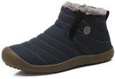 Thumbnail for your product : Vilocy Men's Women's Winter Waterproof Warm Thick Fur Lined Snow Boot Slip on High Top Shoe Blue,44