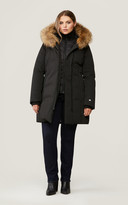 Thumbnail for your product : Soia & Kyo CHRISTY brushed down coat with removable natural fur