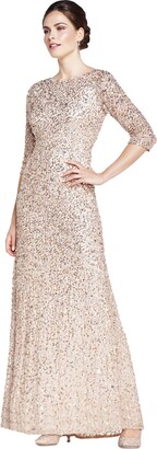 Adrianna Papell Women's Beaded Gown