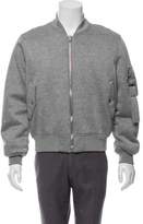 Thumbnail for your product : Givenchy MÃ©lange Bomber Jacket grey MÃ©lange Bomber Jacket