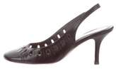 Thumbnail for your product : Marc Jacobs Leather Slingback Pumps
