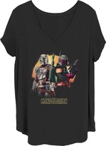 Thumbnail for your product : Star Wars Women's Mandalorian MandoMon Epi6 Need a Break Junior's Plus Short Sleeve Tee Shirt