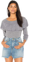Thumbnail for your product : Nation Ltd. Ruffle Long Sleeve Sweater