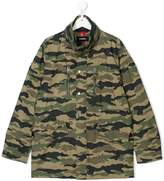 Thumbnail for your product : Diesel Kids camouflage coat
