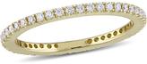 Thumbnail for your product : Julie Leah 2/7 CT TW Diamond 14K Gold Eternity Wedding Band
