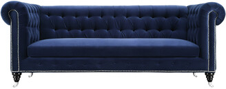 Tov Hanny Navy Blue Velvet Sofa