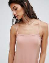 Thumbnail for your product : ASOS Mini Cami Swing Dress In Rib