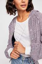 Thumbnail for your product : Fabian Plaid Bomber Jacket