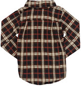 Thumbnail for your product : Lennon and Wolfe Plaid Woven Cotton Shirt