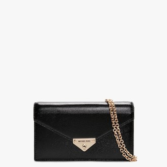 michael kors black clutch bag uk
