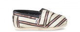 Thumbnail for your product : Tabitha Simmons TOMS+ Pink Cricket Stripe Tiny Classics