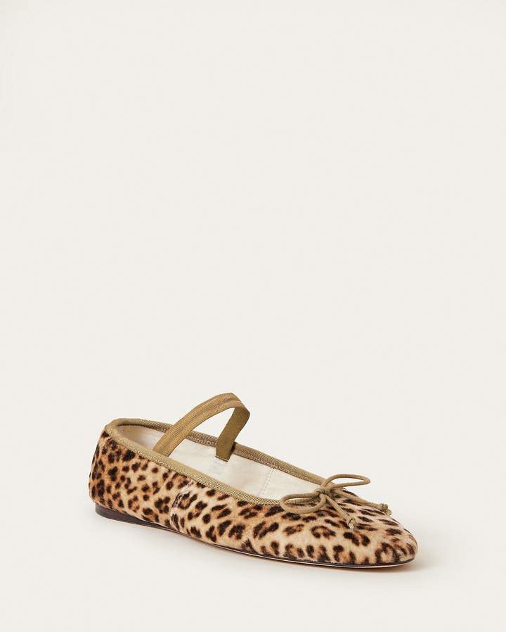 leopard mule flats
