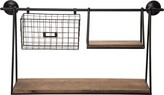 Thumbnail for your product : Transpac Shelf with Basket Hooks