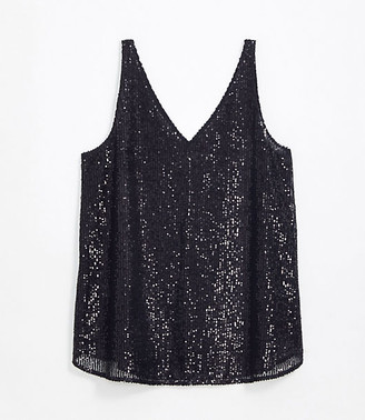 loft sequin top