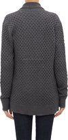 Thumbnail for your product : Barneys New York Honeycomb Open-Front Cardigan